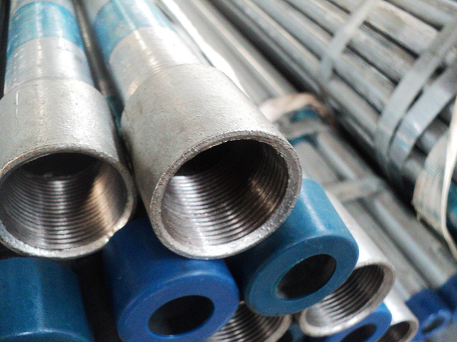 Cold drawn round Construction Galvanized Steel Pipe