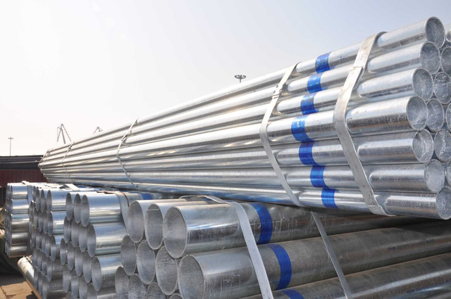 Steel Pipe for scaffolding BS1139 48.3mm OD Hot Dipped Galvanized