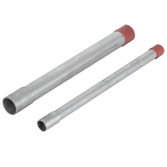 BS1387 Q235 threaded Hot dip galvanized steel pipe 